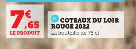 COTEAUX DU LOIR ROUGE 2022