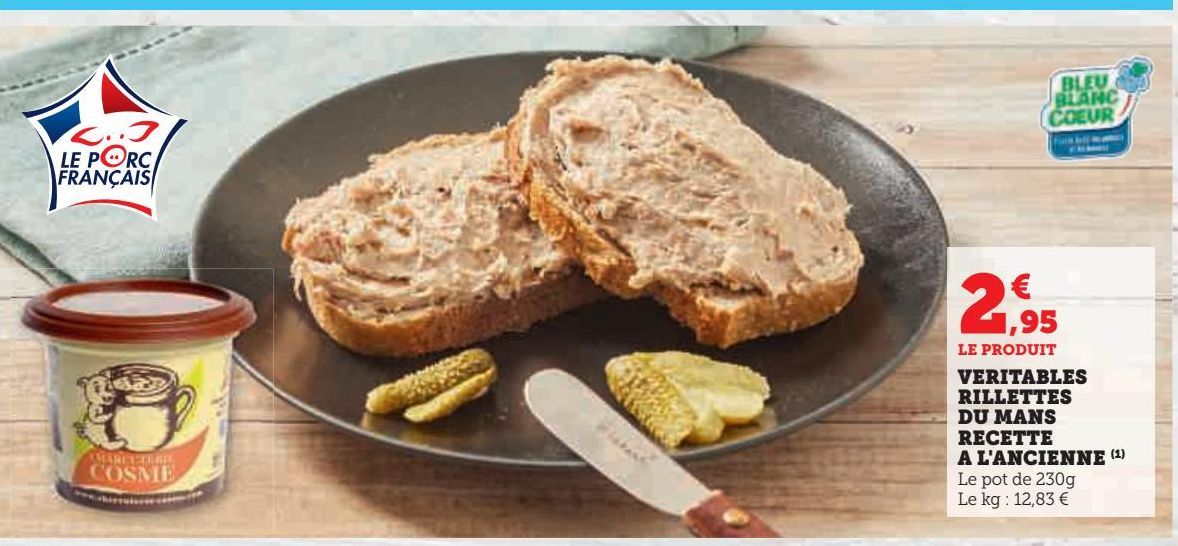 VERITABLES RILLETTES DU MANS RECETTE A L'ANCIENNE 