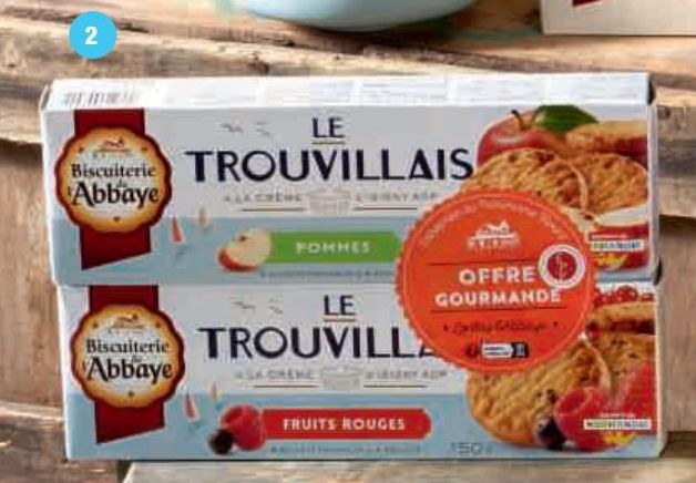 LE TROUVILLAIS POMMES ET LE TROUVILLAIS FRUITS ROUGES