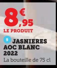 JASNIERES AOC BLANC 2022