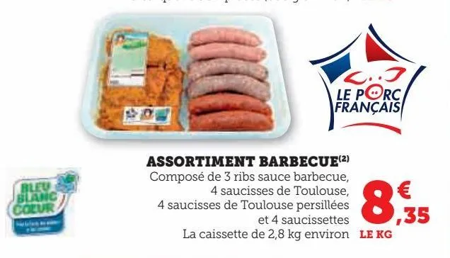 assortiment barbecue