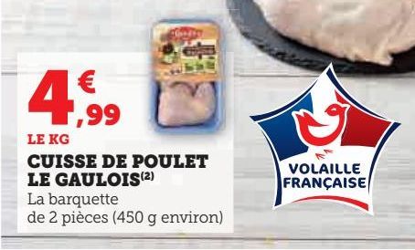 CUISSE DE POULET LE GAULOIS