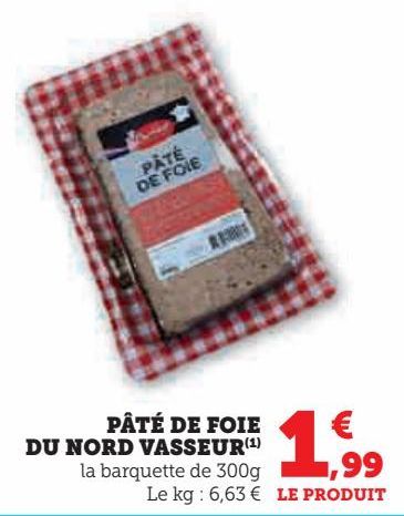 Pâté de foie du nord Vasseur