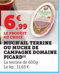 much'ail terrine ou muche de campagne domaine picard