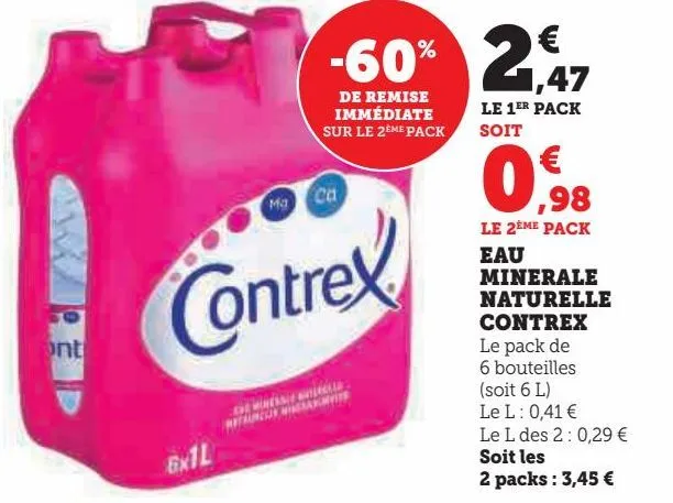 eau  minerale  naturelle  contrex