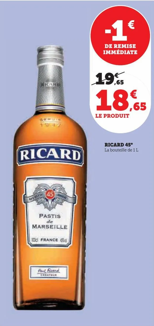 ricard 45°