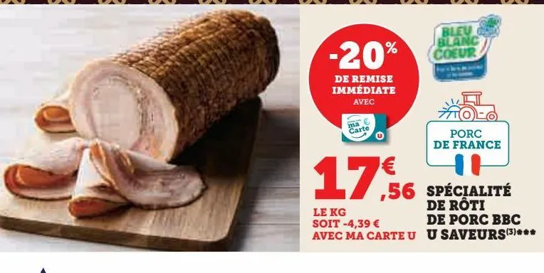 spécialité  de rôti  de porc bbc  u saveurs