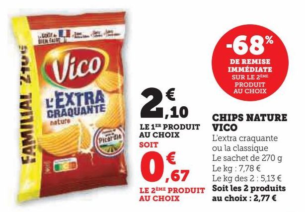 CHIPS NATURE VICO