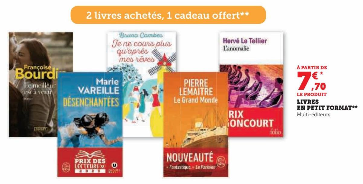 LIVRES EN PETIT FORMAT