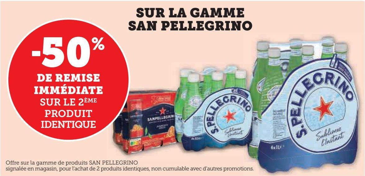 SUR LA GAMME SAN PELLEGRINO