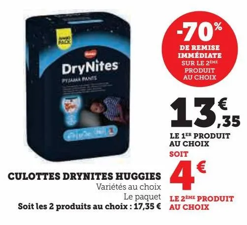 culottes drynites huggies