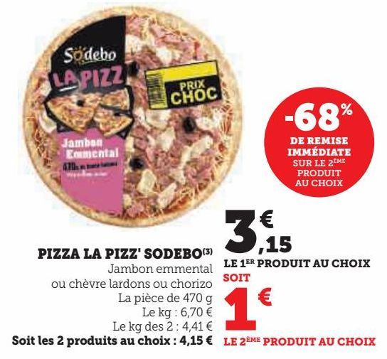 PIZZA LA PIZZ' SODEBO