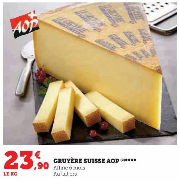 gruyère suisse aop 