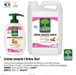 crème L'Arbre Vert