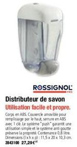 distributeur de savon 