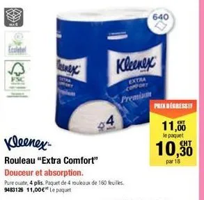 rouleau kleenex