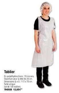 tablier 