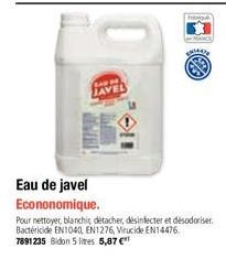 eau de javel 