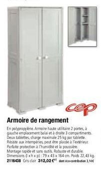 armoire de rangement 