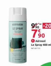 RUSFOLEUM  LE SPRAY  1 Aérosol Le Spray 400 ml  607153  