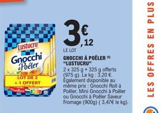 gnocchi Lustucru