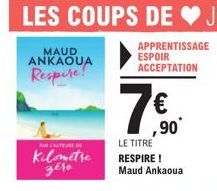 MAUD ANKAOUA Respire!  ARTUR  kilometre geta  ,90⁰  LE TITRE RESPIRE ! Maud Ankaoua 