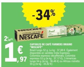 capsules de café 