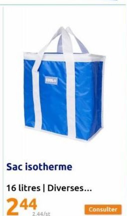 sac isotherme 