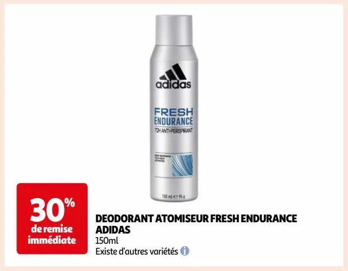deodorant atomiseur fresh endurance adidas
