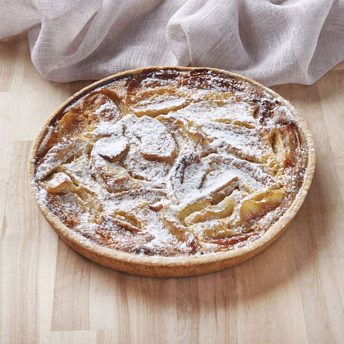 TARTE AUX POMMES NORMANDE 