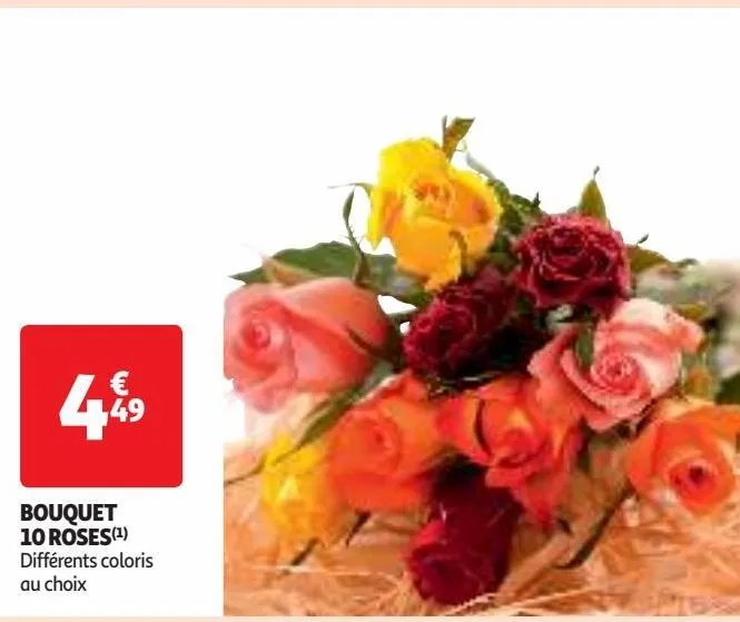 bouquet 10 roses