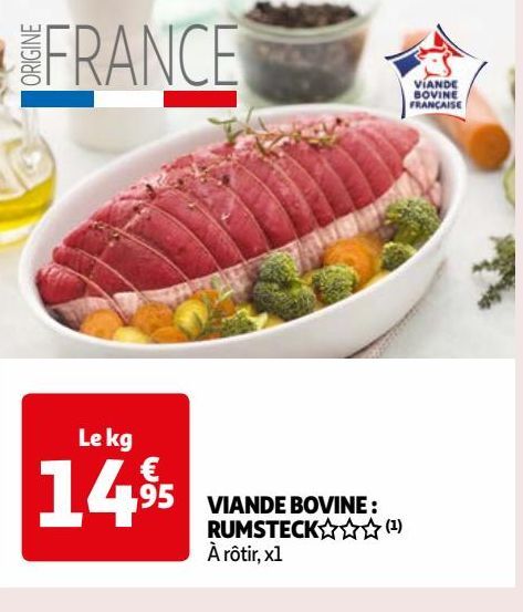 VIANDE BOVINE : RUMSTECK