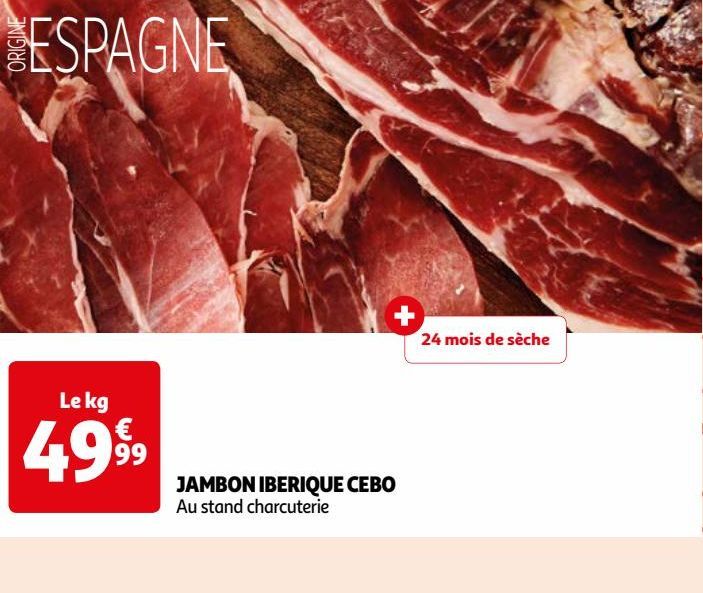 JAMBON IBERIQUE CEBO