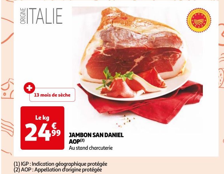 JAMBON SAN DANIEL AOP