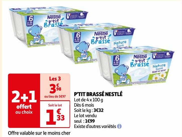 P'TIT BRASSÉ NESTLÉ