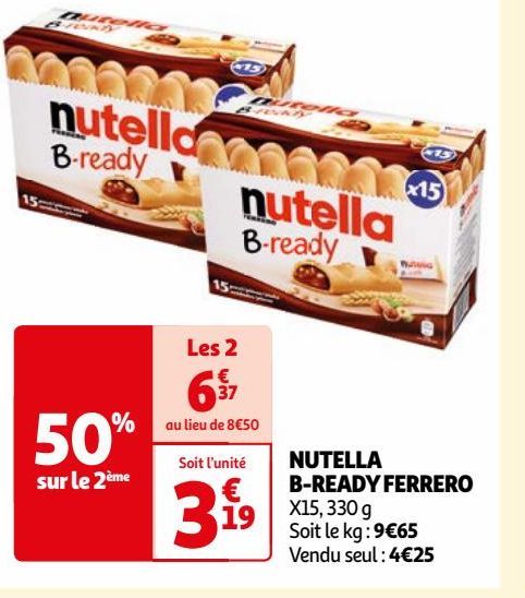 NUTELLA B-READY FERRERO