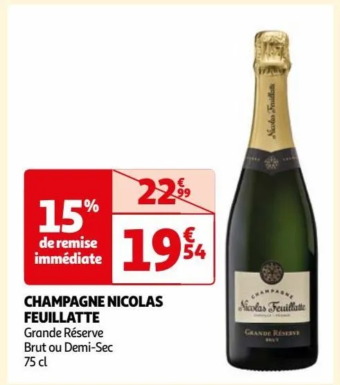 champagne nicolas feuillatte
