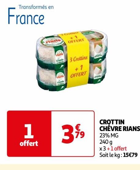 CROTTIN CHÉVRE RIANS