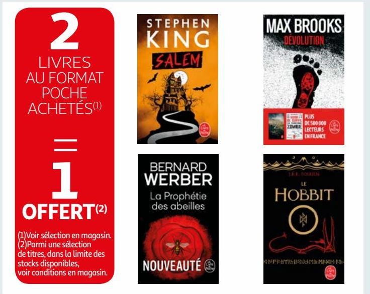 LIVRES AU FORMAT POCHE ACHETÉS