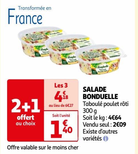 SALADE BONDUELL