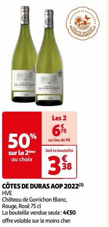  CÔTES DE DURAS AOP 2022(2)