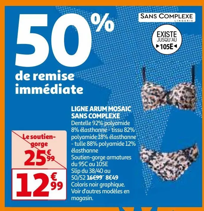 ligne arum mosaic sans complexe