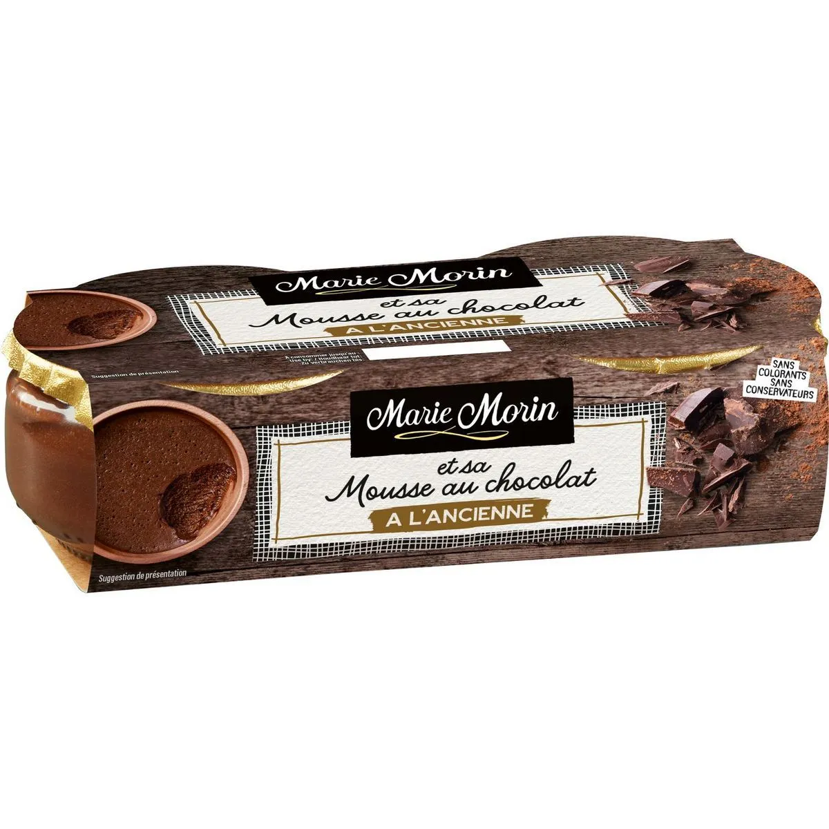 mousse au chocolat à l'ancienne marie morin