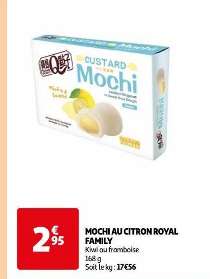 mochi au citron royal family