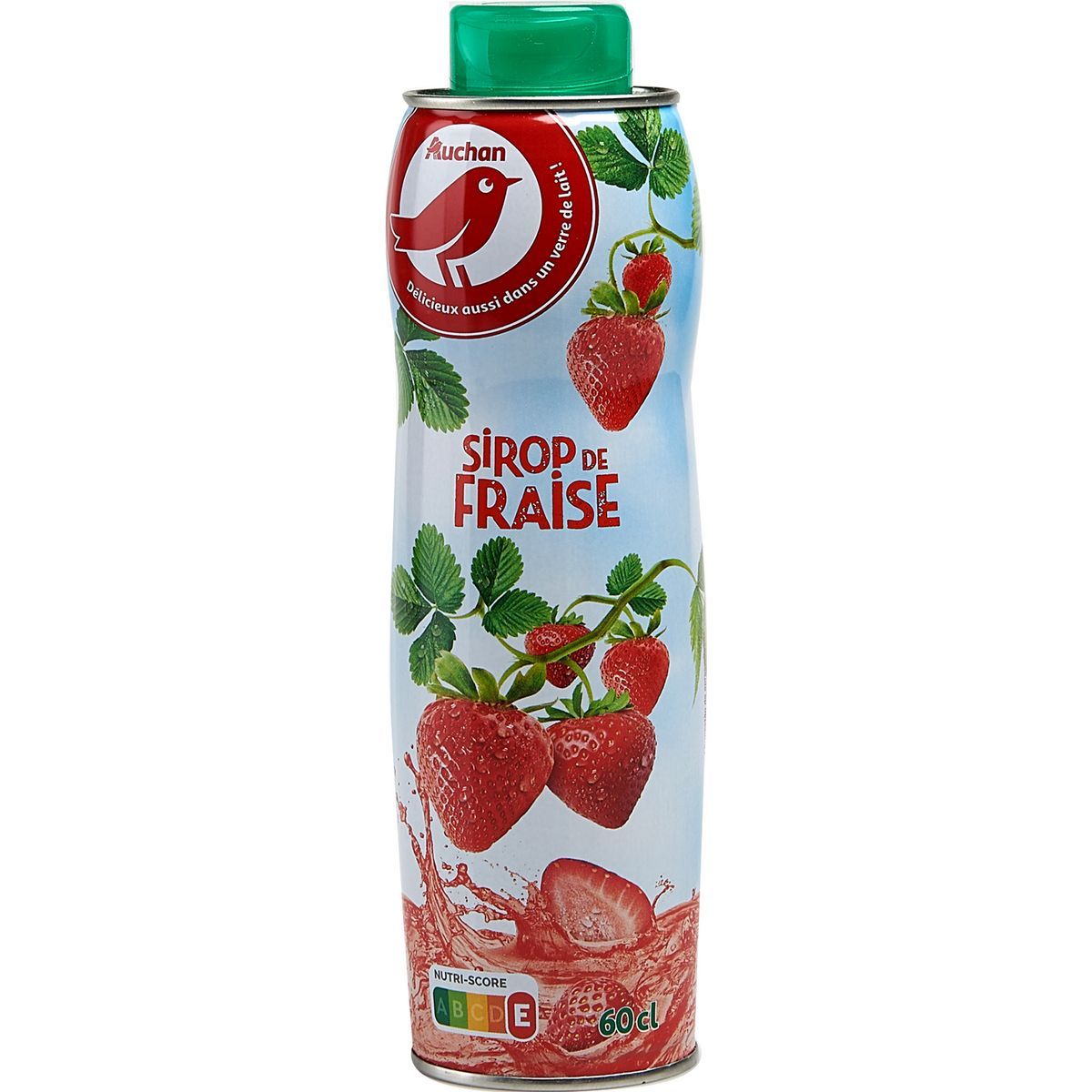 SIROP FRAISE AUCHAN