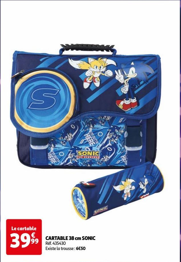 CARTABLE 38 cm SONIC