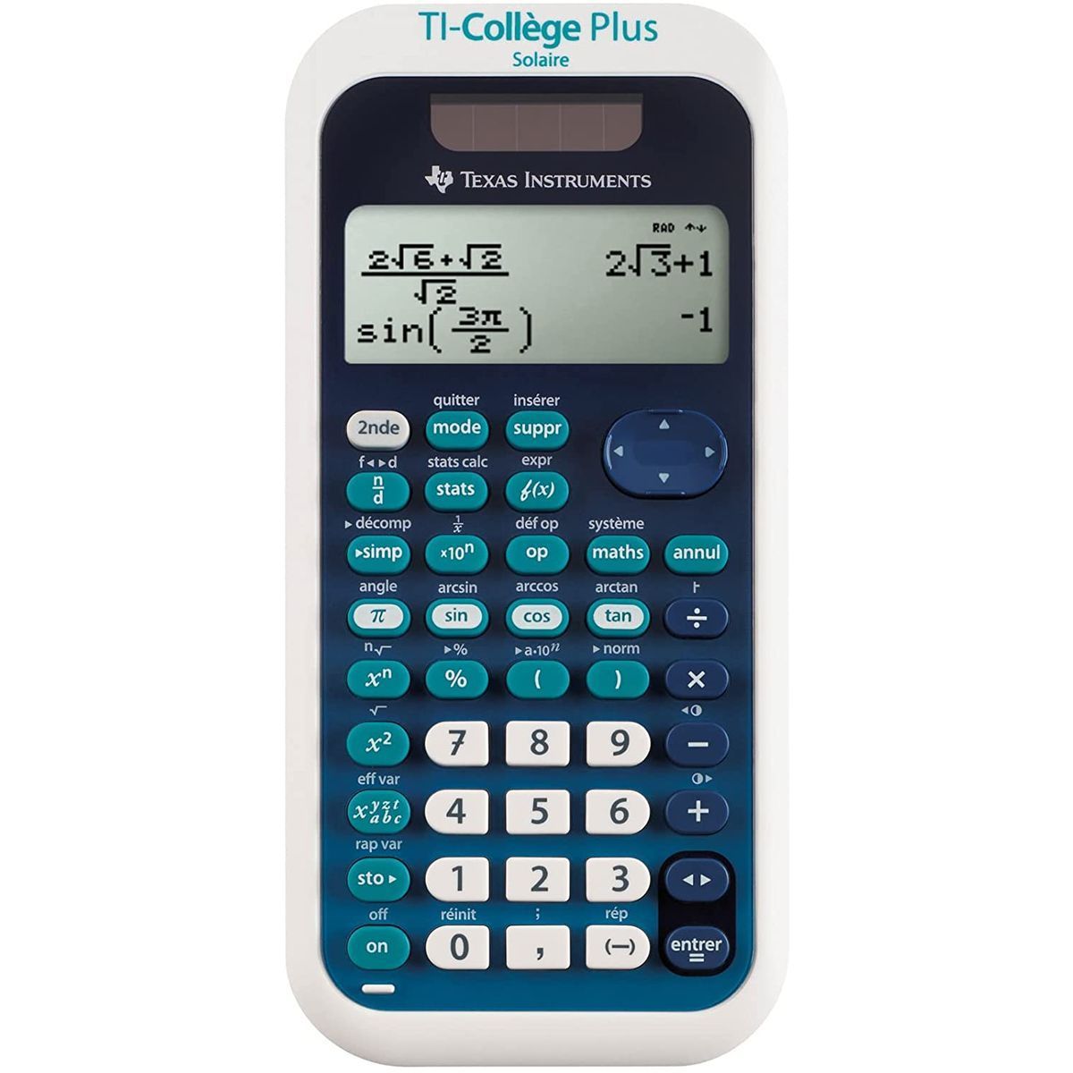 CALCULATRICE SCIENTIFIQUE TEXAS TI COLLEGE PLUS