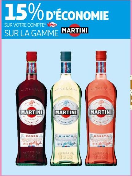 SUR LA GAMME MARTINI