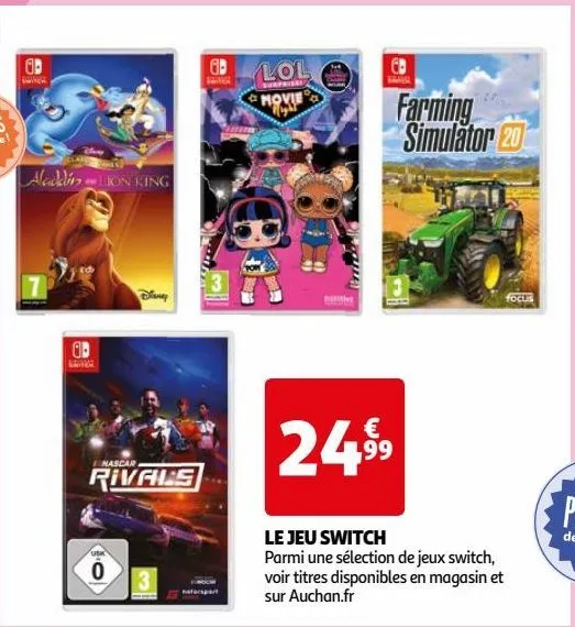 le jeu switch