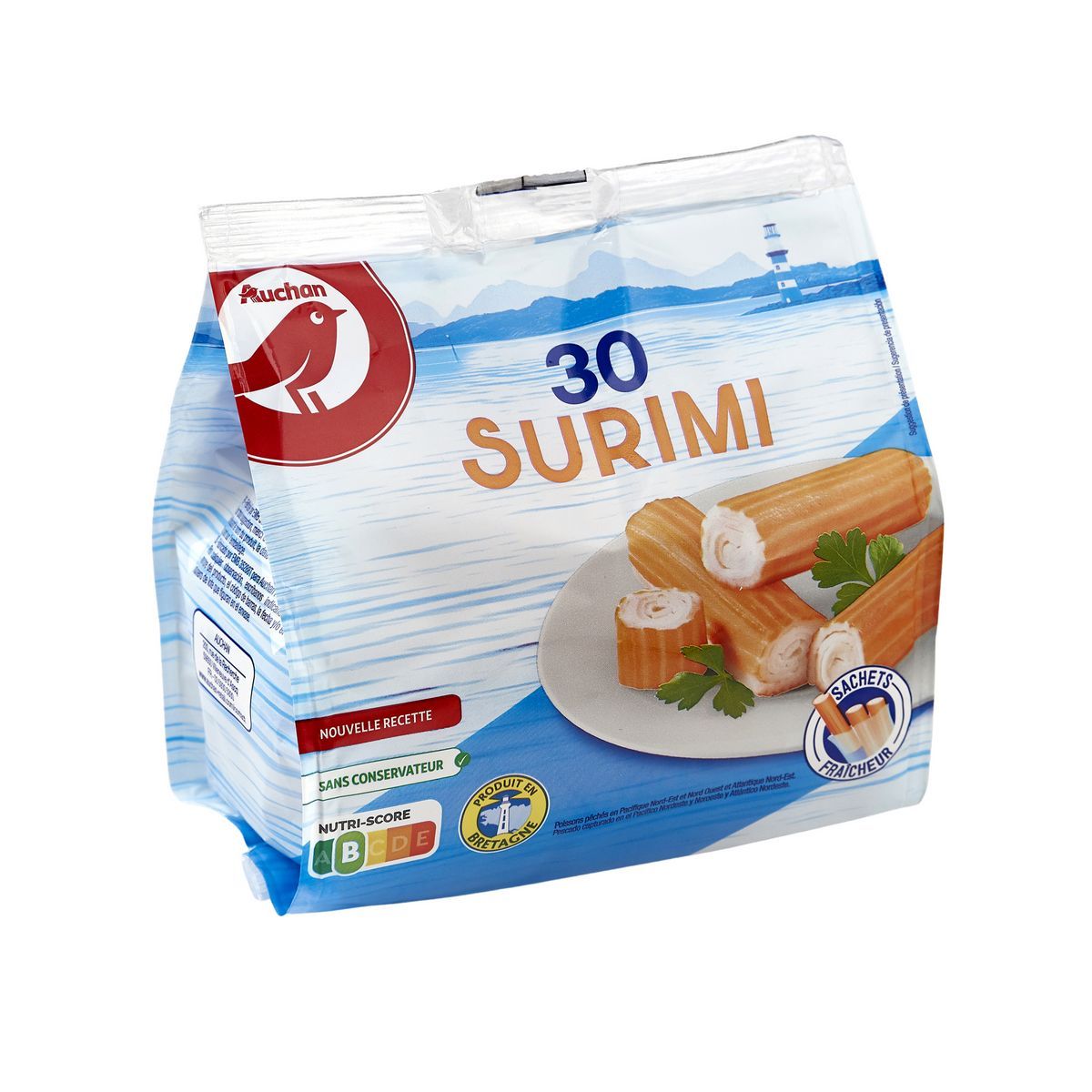 BÂTONNETS DE SURIMI AUCHAN